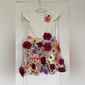 Zoe Ltd Floral Embroidered Girl’s Dress
